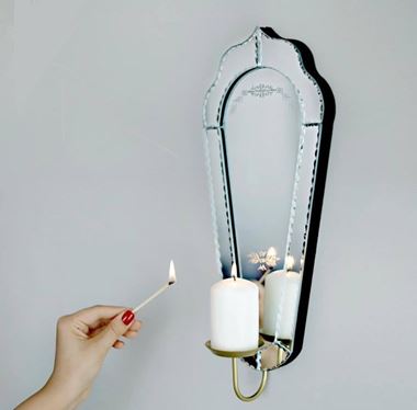 آینه شمعدان دیواری درسا
