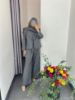 هانیران ست سه تکه کت،جلیقه و شلوار زغالی
