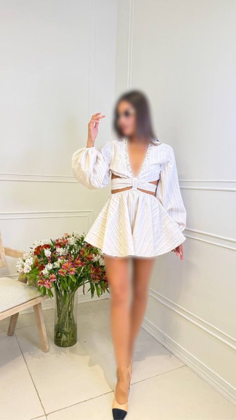 پونژه پیراهن ۲ تیکه pn0030 کرم