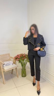 مژین کت نت مشکی 