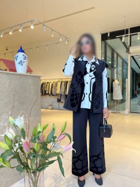 السا شلوار ماهی مشکی 