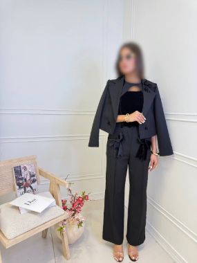 آمور کت پاپیون مشکی 