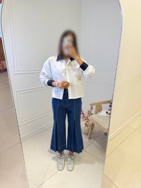 پونژه شومیز تنیس کرم
