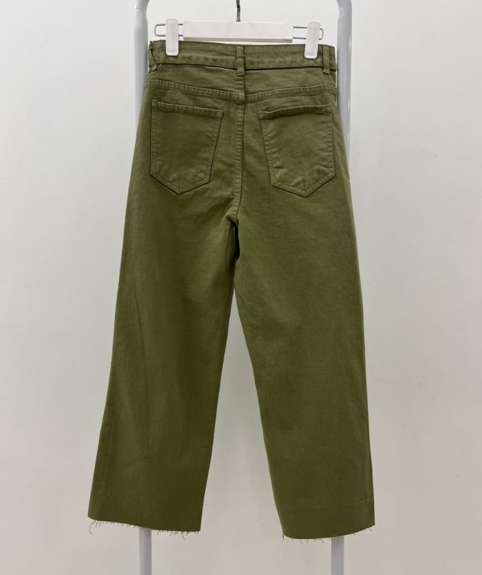 هانیران شلوار واید قد 90 سبز