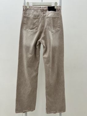 هانیران شلوار جین بگ 100خاکی