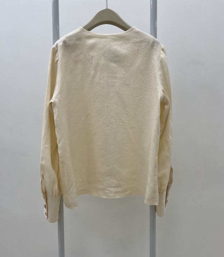 بیسادی شومیز لینن دکمه