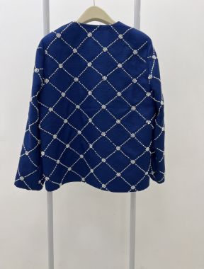 بیسادی کت سورمه ای مرواریدی