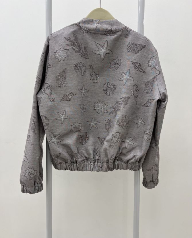 هانیران بامبر زیپی طرح صدف دار