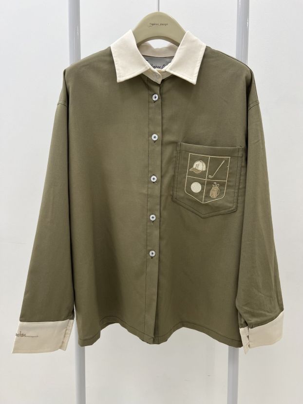 هانیران شومیز جیب گلدار