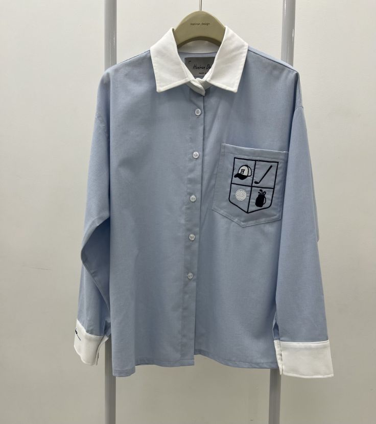 هانیران شومیز جیب گلدار