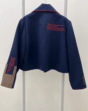 مژین کت نت سرمه ای