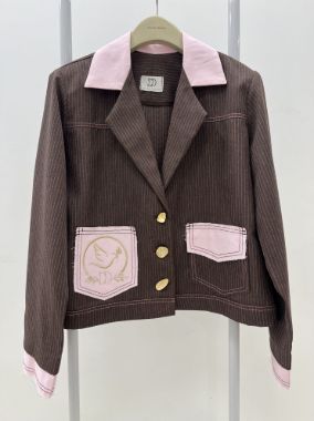 کت دیپلمات قهوه ای DD