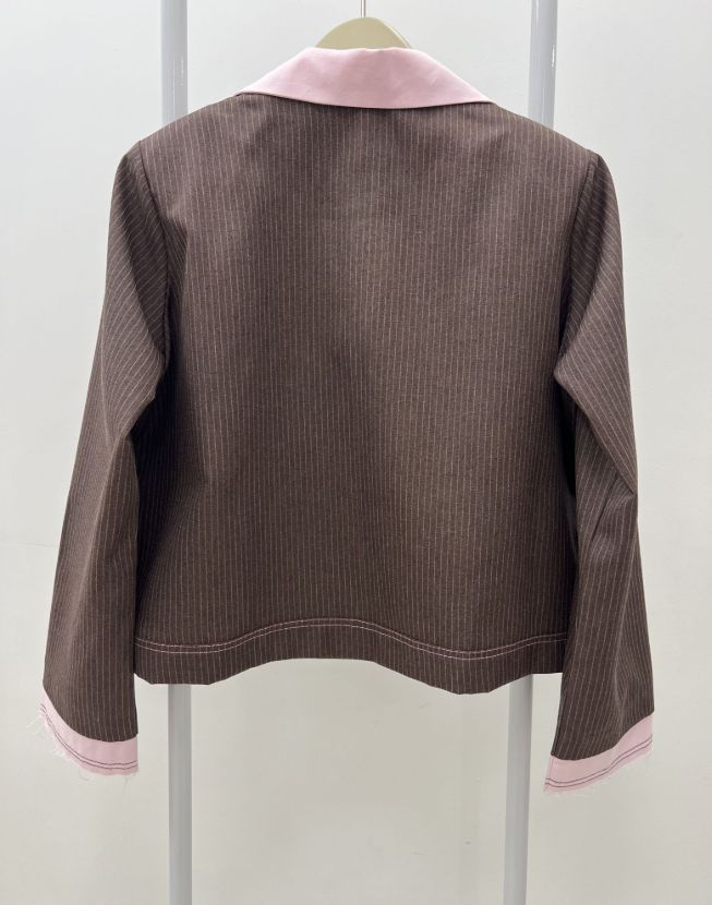 کت دیپلمات قهوه ای DD