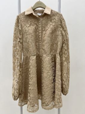 فالانژ 235780 پیراهن گیپور دکمه کرم