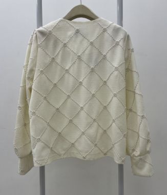 بیسادی شومیز مروارید شیری لوزی