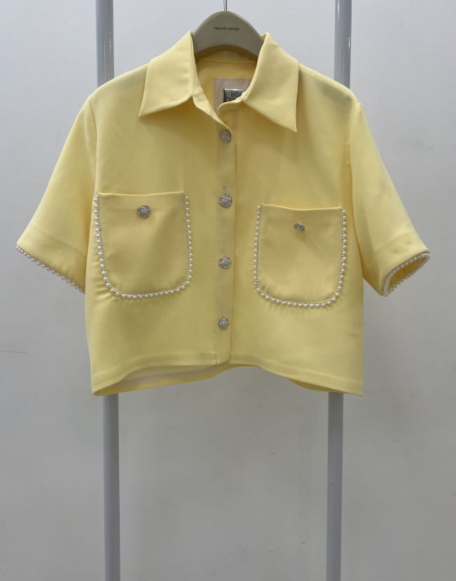 بیسادی بلوز مرواریدی