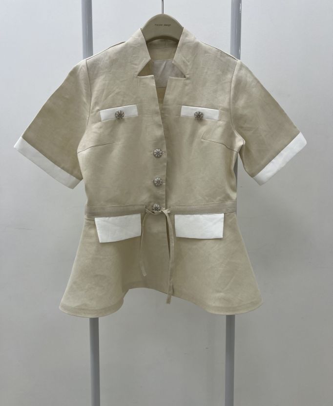 بیسادی کت لینن  کلوش