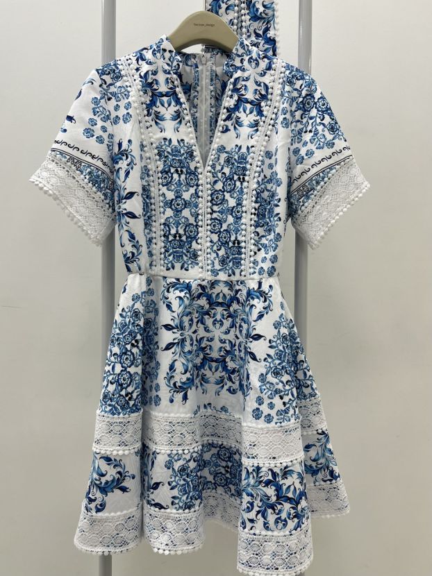 بیسادی پیراهن خامه دوزی