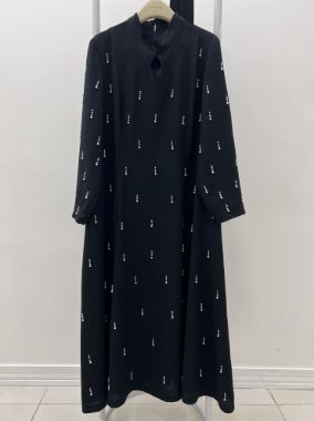 شهرابی پیراهن تمام مشکی مرواریدی