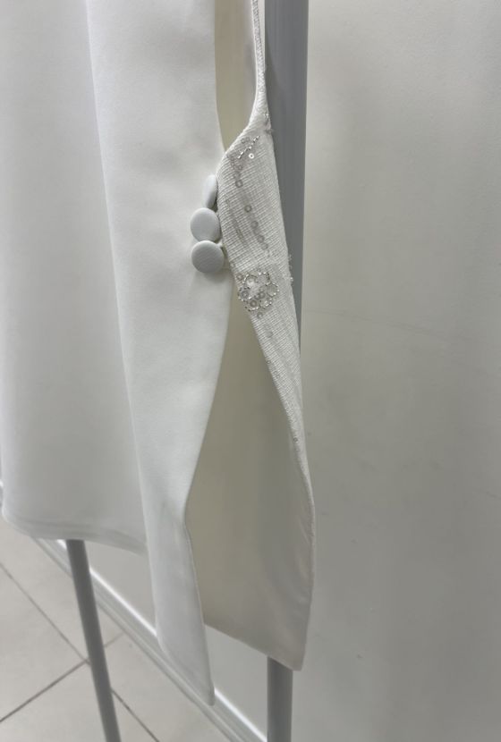 بیسادی وست نقره ای کار شده