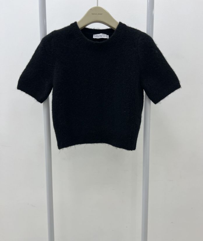 هانیران 394/36 بافت کوتاه یقه گرد آستین کوتاه