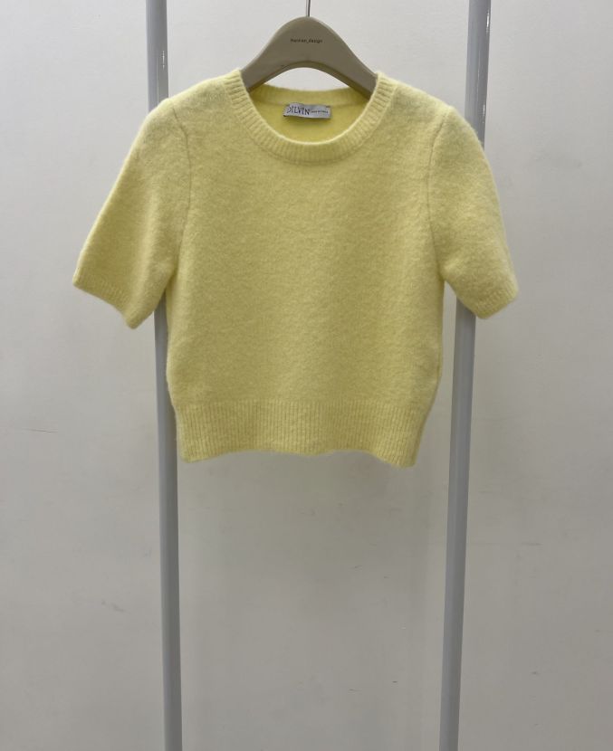 هانیران 394/36 بافت کوتاه یقه گرد آستین کوتاه