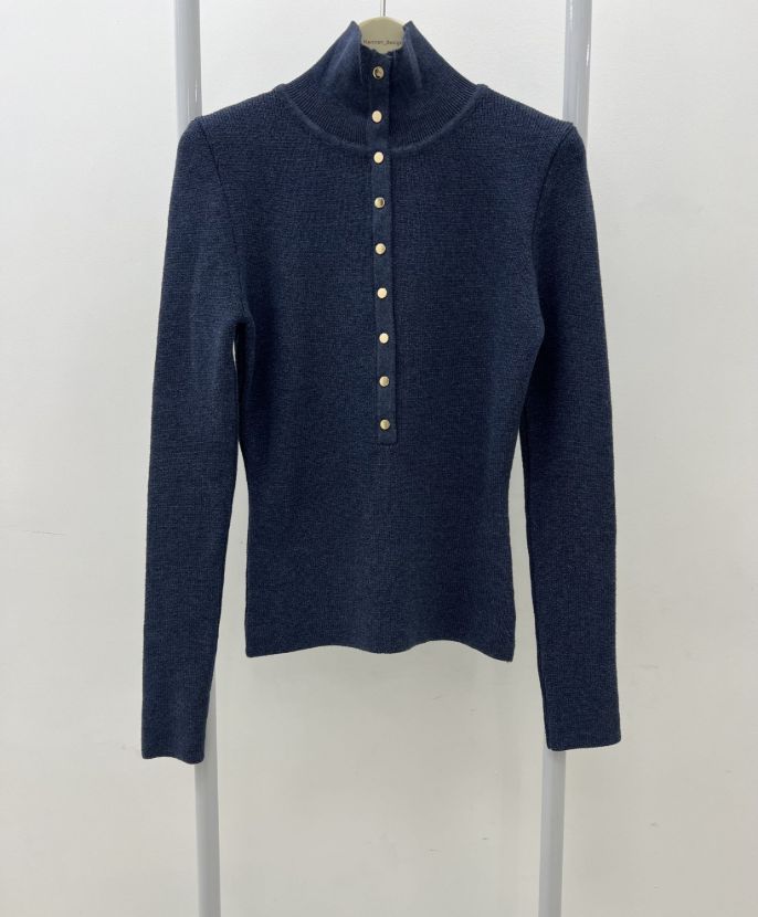 هانیران پلاس 380/02 بلوز بافت دکمه طلایی