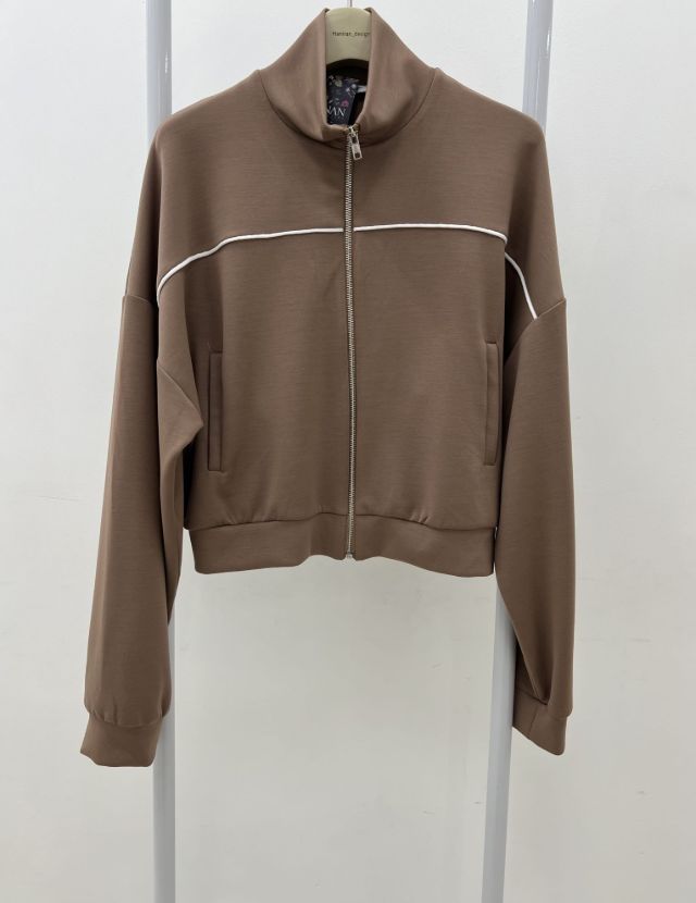 هانیران پلاس 2092/24 ست بلوز شلوار زیپی نواردوزی