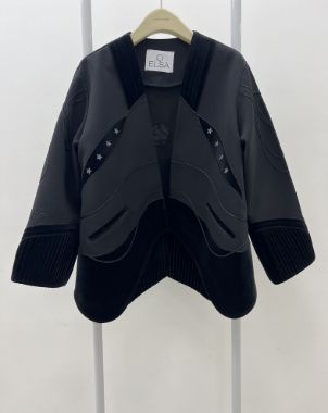 السا کت موج پلیسه مشکی