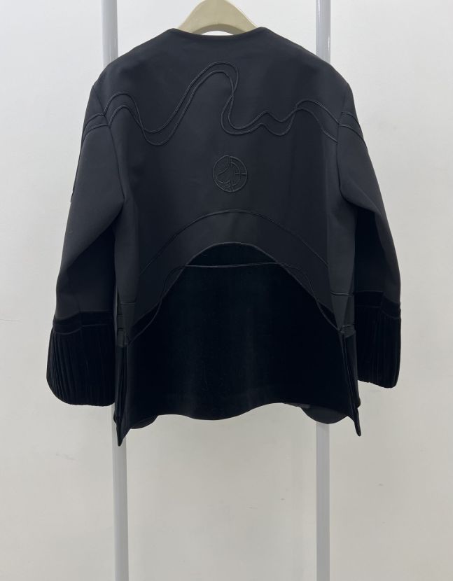 السا کت موج پلیسه مشکی