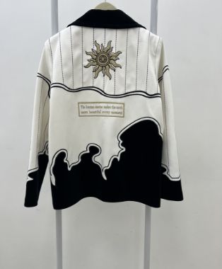 السا کت تاو سفید مشکی