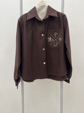 ساراچ شومیز کتون نعل و اسب