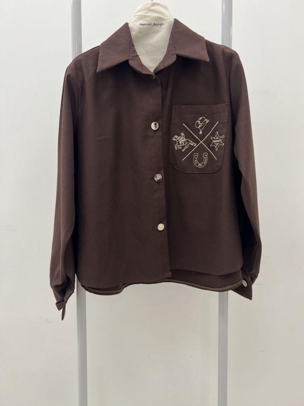 ساراچ شومیز کتون نعل و اسب