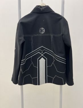 کت درفشن لینن مشکی