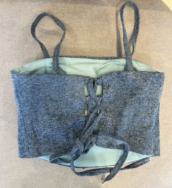 کراپ جین FLOWER