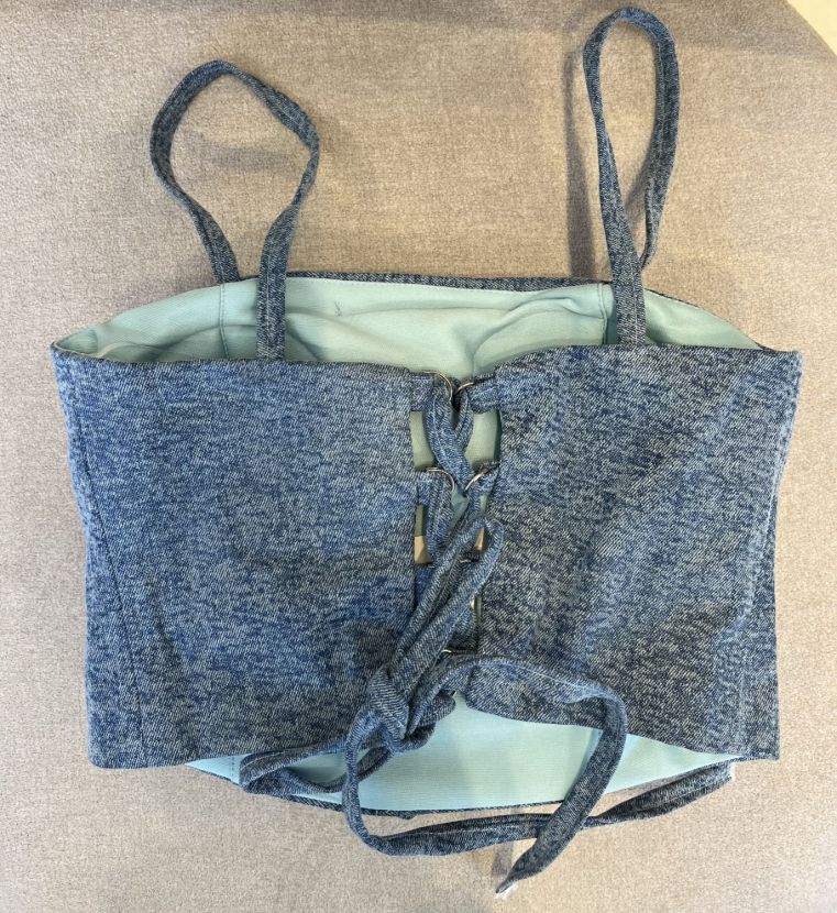 کراپ جین FLOWER