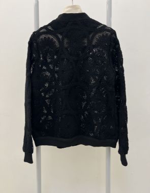 بامبر قلاب بافی مشکی