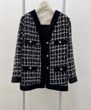 کت شنل مخمل B/W