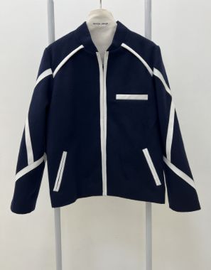 کت لنسیتر سرمه ای سفید