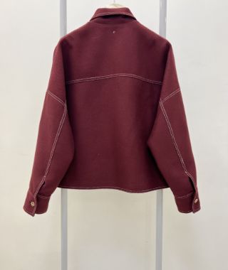 کت زرشکی ساده مخمل