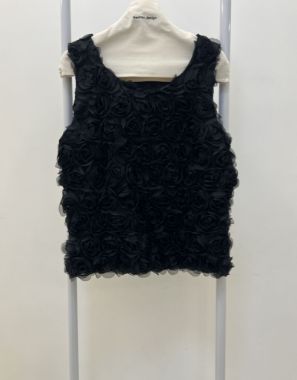 تاپ گل رز مشکی