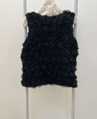 تاپ گل رز مشکی