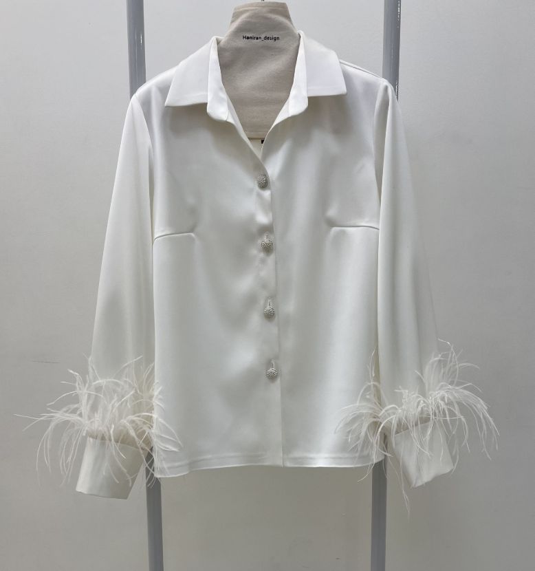 شومیز آستین پردار