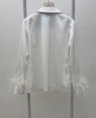 شومیز آستین پردار