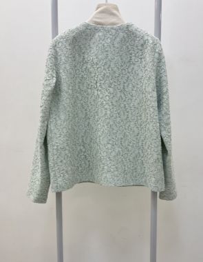 کت دانتل کار شده پسته ای