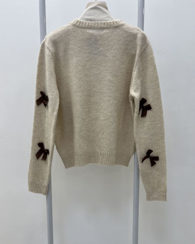 هانیران پلاس 436/37 بلوز بافتنی دکمه دار پاپیونی