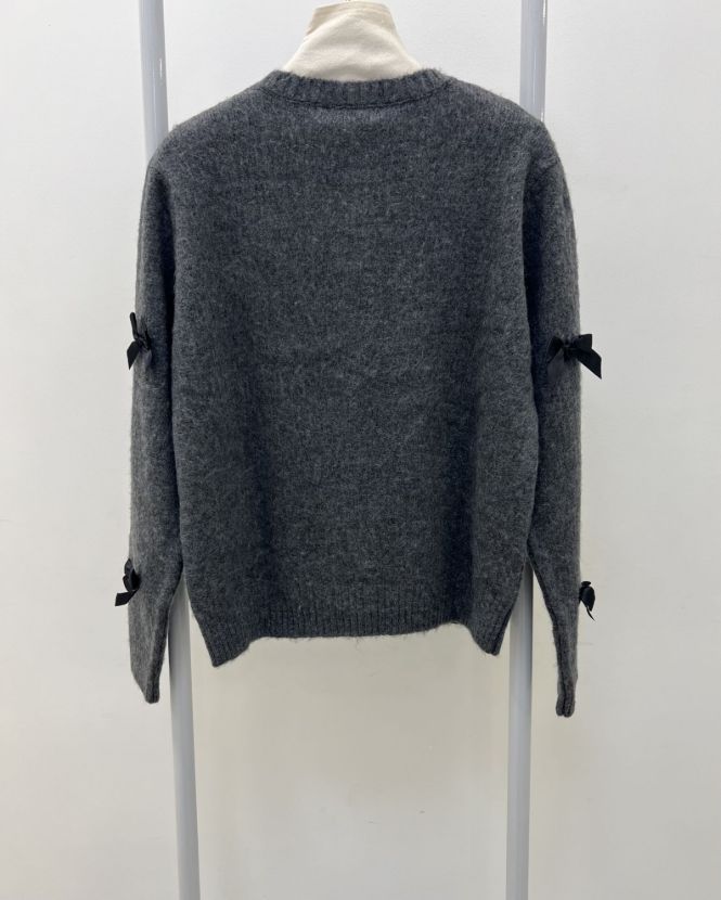 هانیران پلاس 436/37 بلوز بافتنی دکمه دار پاپیونی