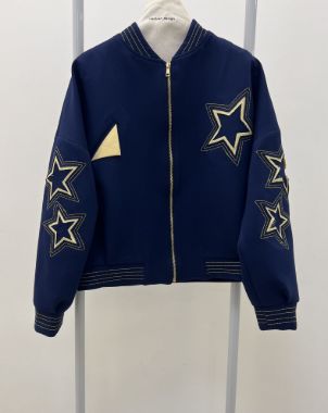 بامبر جکت جین ستاره زرد