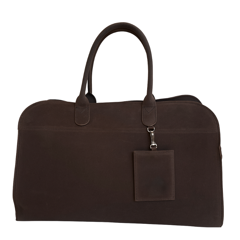 هانیران پلاس کیف قهوه ای بزرگ آینه دار