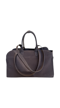 هانیران پلاس کیف قهوه ای بزرگ آینه دار